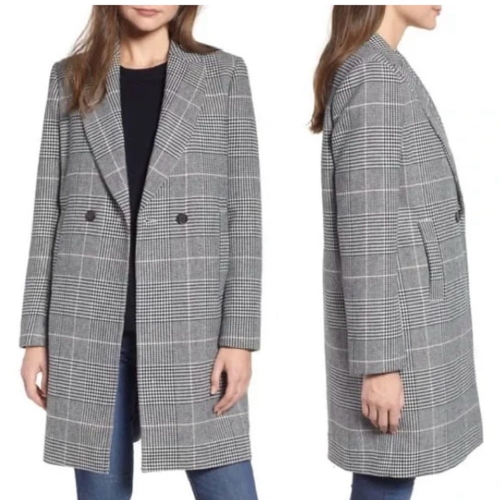 Oversized J Crew Daphne Top Coat. Size 0 (runs large)